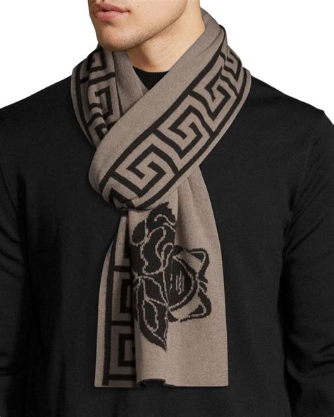 versace men's scarf sale